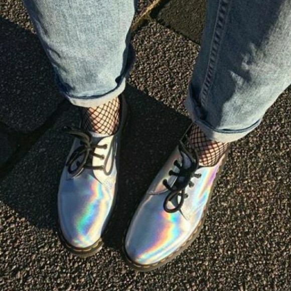 dr martens iced metallic pink